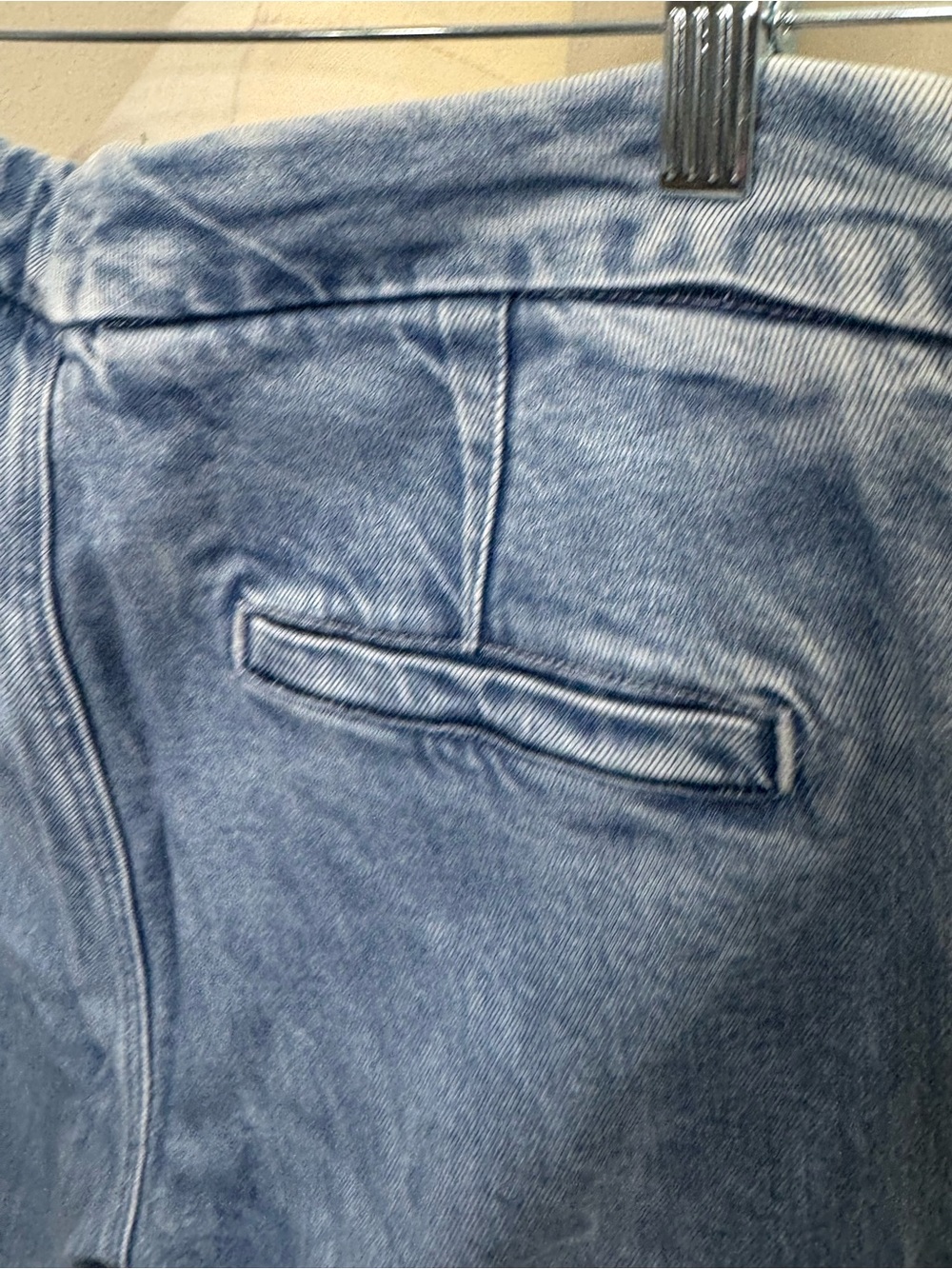 Good American Good Flare Trouser Jeans 14/32 Light Wash Wide Leg - Picture 6 of 13